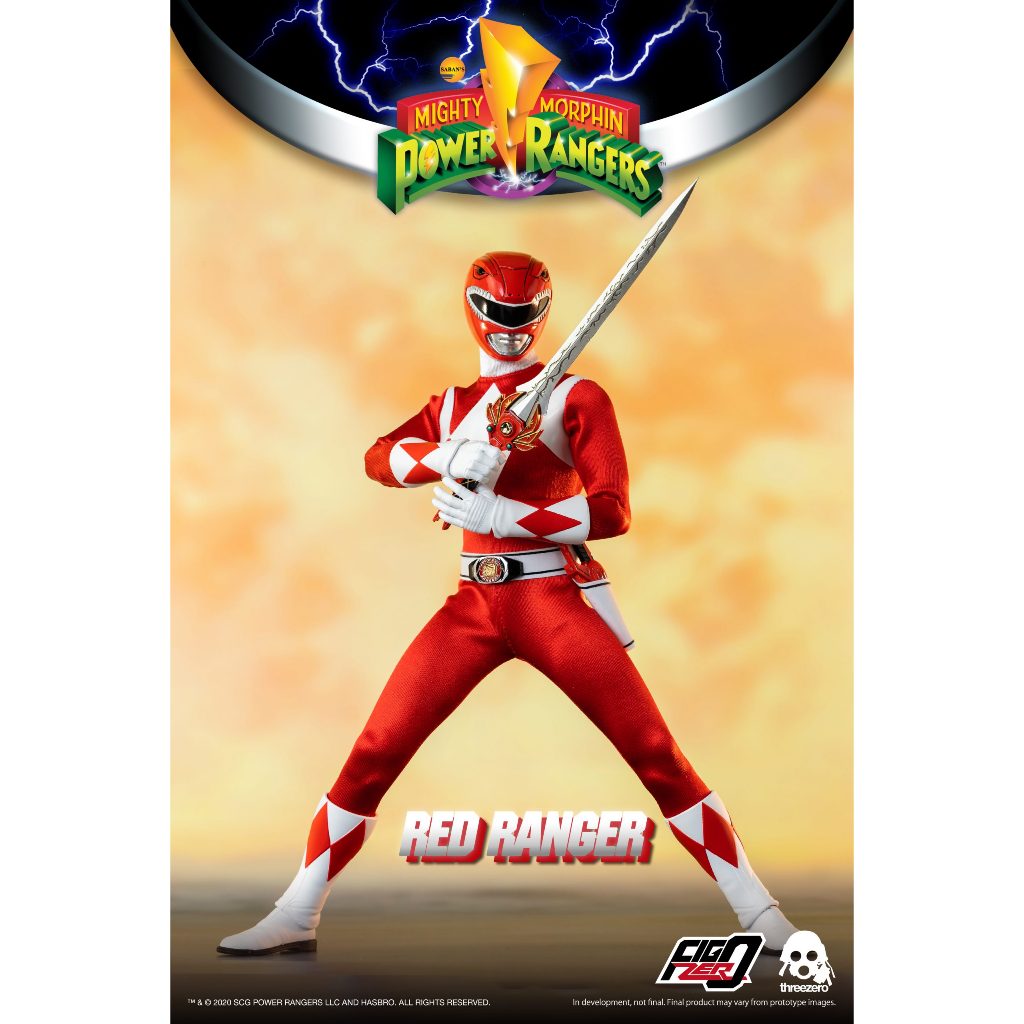 Threezero 1/6 FigZero Red Ranger Mighty Morphin Power Rangers [พร้อมส่ง/ของใหม่]