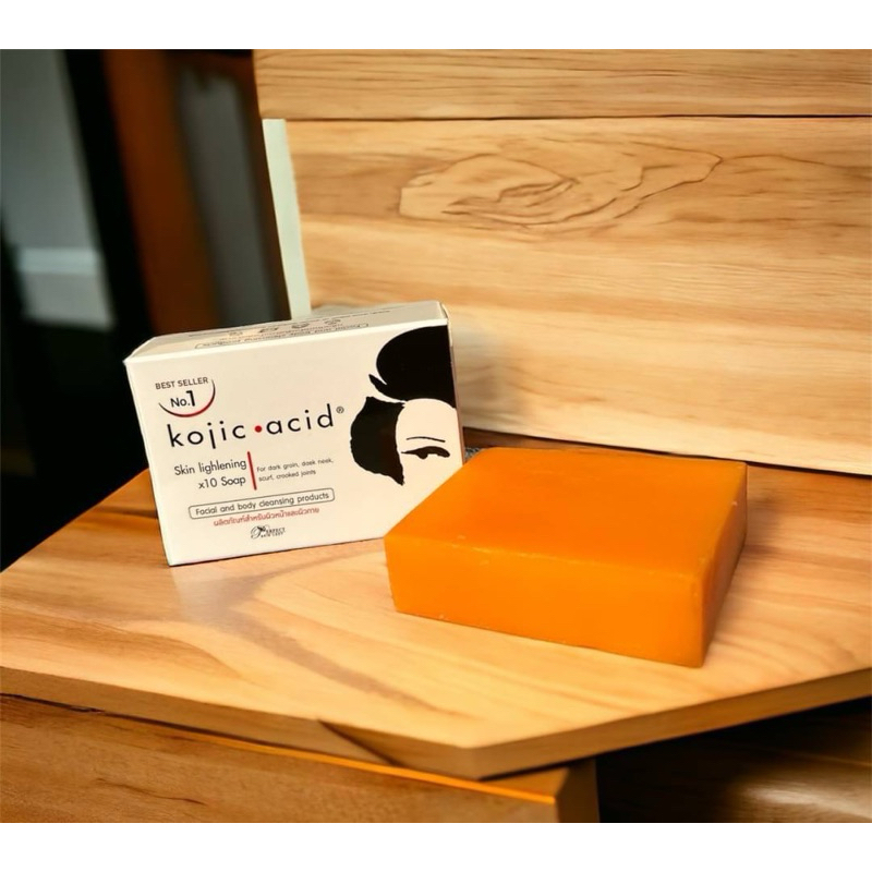 Perfect Skin Lady Kojic Acid Skin Lighlening Soap สบู่โกจิ 80g.