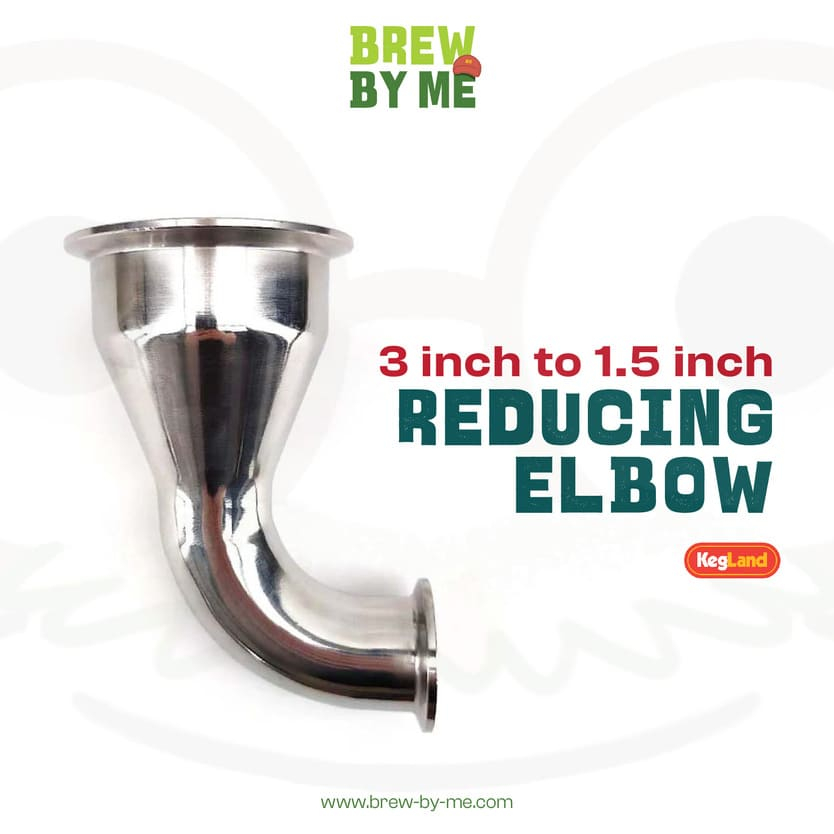 3 Inch to 1.5 Inch Reducing Elbow
