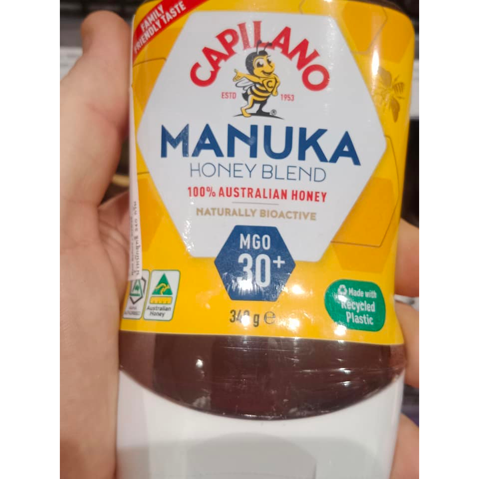CAPILANO Manuka Honey 340g XL PACK OF THIS LUXURY FOOD * AUSTRALIAN FOOD IMPORT *