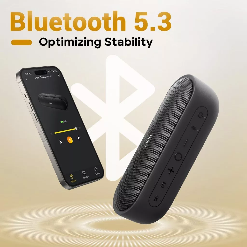 [ประกันศูนย์ไทย] Tribit Xsound Plus2 ลำโพงบลูทูธ ลำโพง Bluetooth 5.3  30W  กันน้ำ IPX7 thumbnail 7