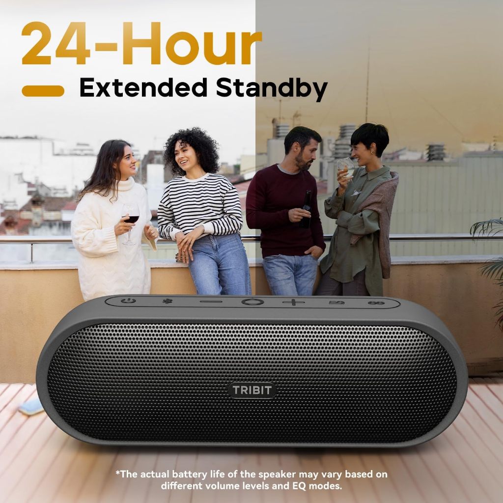 (ประกันศูนย์ไทย1ปี) Tribit Xsound Plus2 ลำโพงบลูทูธ BTS65 Bluetooth speaker  ลำโพงบลูทูธ