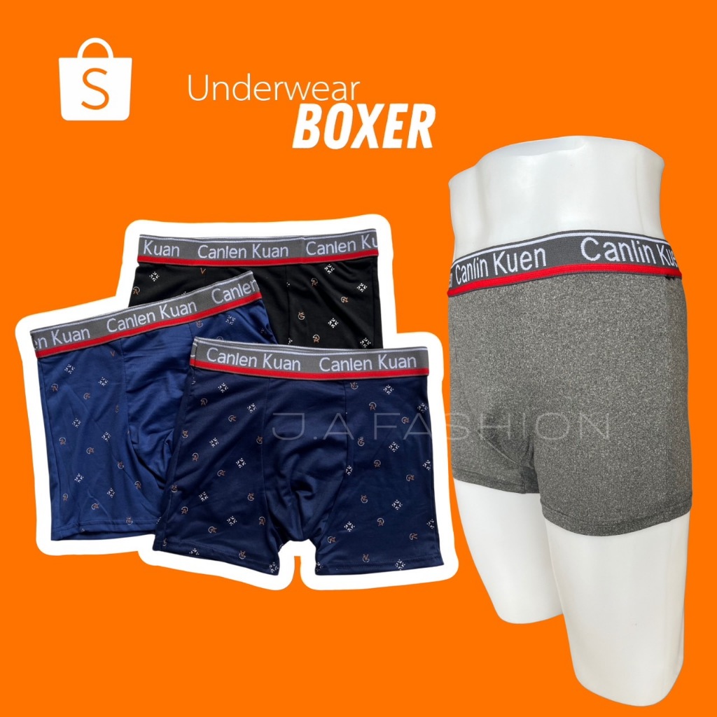 F19 กางเกงบ๊อกเซอร์2XL-8XL ขอบยาง Boxer กางเกงในผู้ชาย