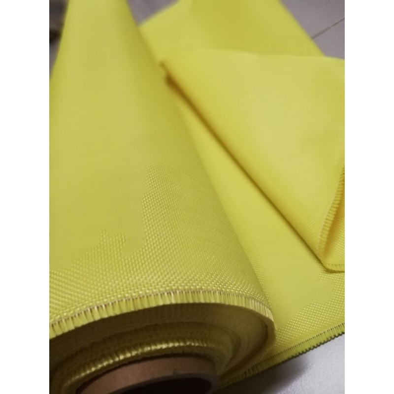 kevlar Fabric ballistic cloth ,anti cut aramid 100% ผ้าหนา 0.5 มม 3,300D เหนียวสุด size 100 cm x 300 cm เย็บเป็นผืนครอบ