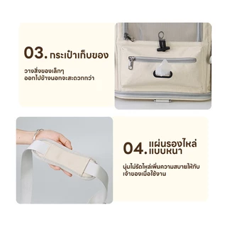 Purrfect กระเป๋าแมว พับเก็บได้ กระเป๋าใส่แมว กรงแมวพกพา กระเป๋าแมวขนาดใหญ่ กระเป๋าใส่สัตว์เลี้ยง สำหรับเดินทางสัตว์