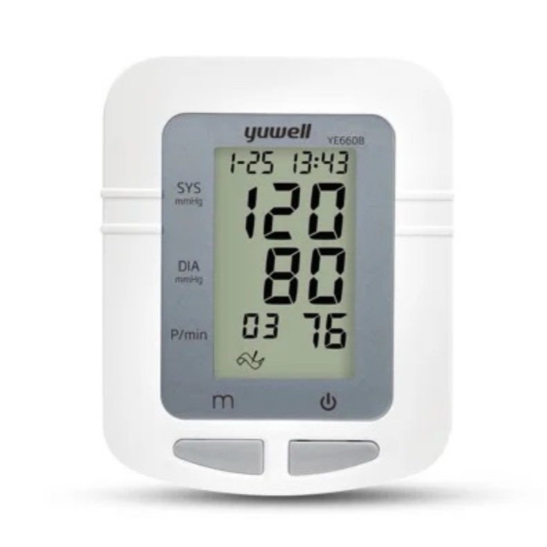 YUWELL เครื่องวัดความดันโลหิต แบบดิจิตอล รุ่น  YE660B