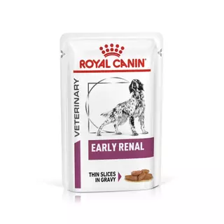Royal Canin Early Renal Dog Pouch อาหารเปียกสุนัขสำหรับสุนัขโรคไต ขนาด 100 g x 12 ซอง