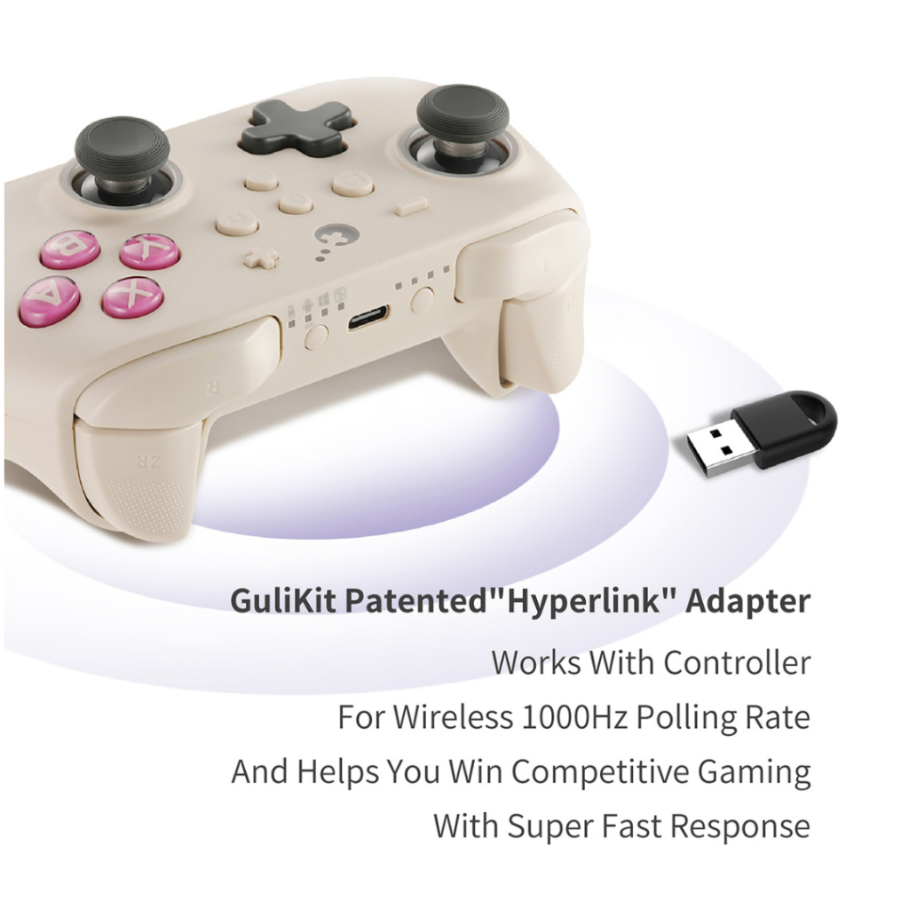 Tinzshop GuliKit NS38 KK3 (Pro) Controller Supports for Switch , Window X-input , Android , iOS จอยกูลิคิท