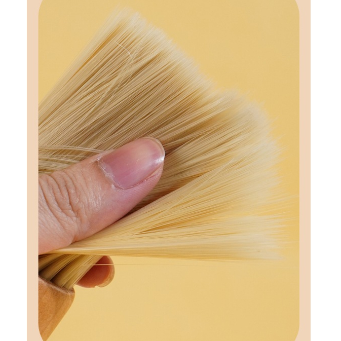 แปรงปัดฝุ่นด้ามจับไม้ อุปกรณ์สําหรับร้านตัดผม - รูปที่ 5