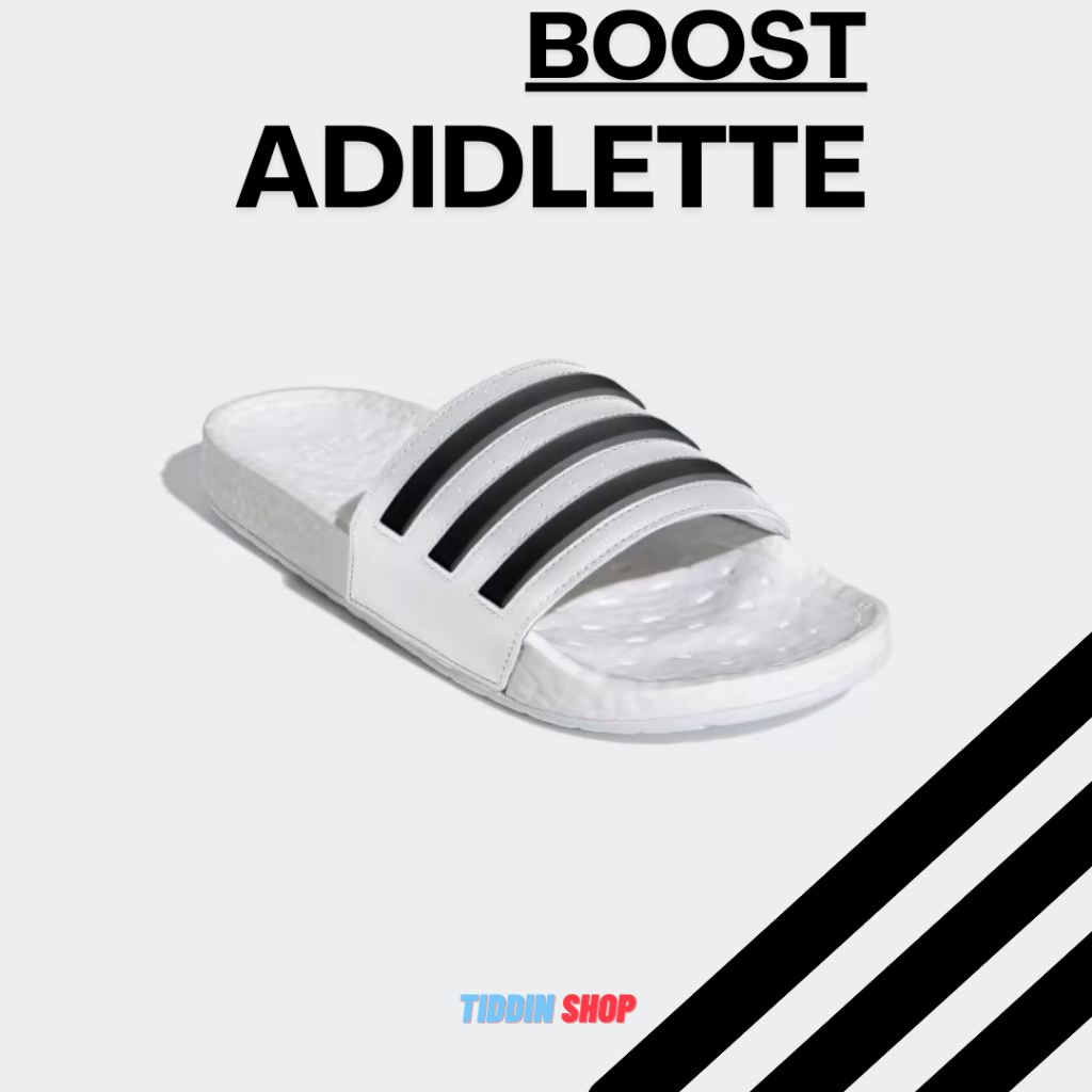 รองเท้าแตะ พื้นนิ่ม ADIDAS ADILETTE BOOST SLIDE [ลิขสิทธิ์แท้ Adidas Thailand] [ FY8155 ]