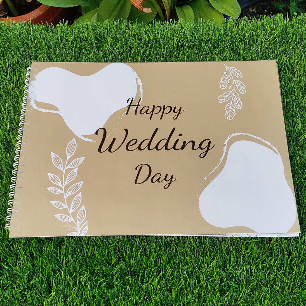 สมุดเซ็นอวยพร เล่ม กลาง ขนาด(17x23cm) พร้อมส่ง  ***กรุณาอ่านขนาดสมุดก่อนกดสั่งซื้อ****