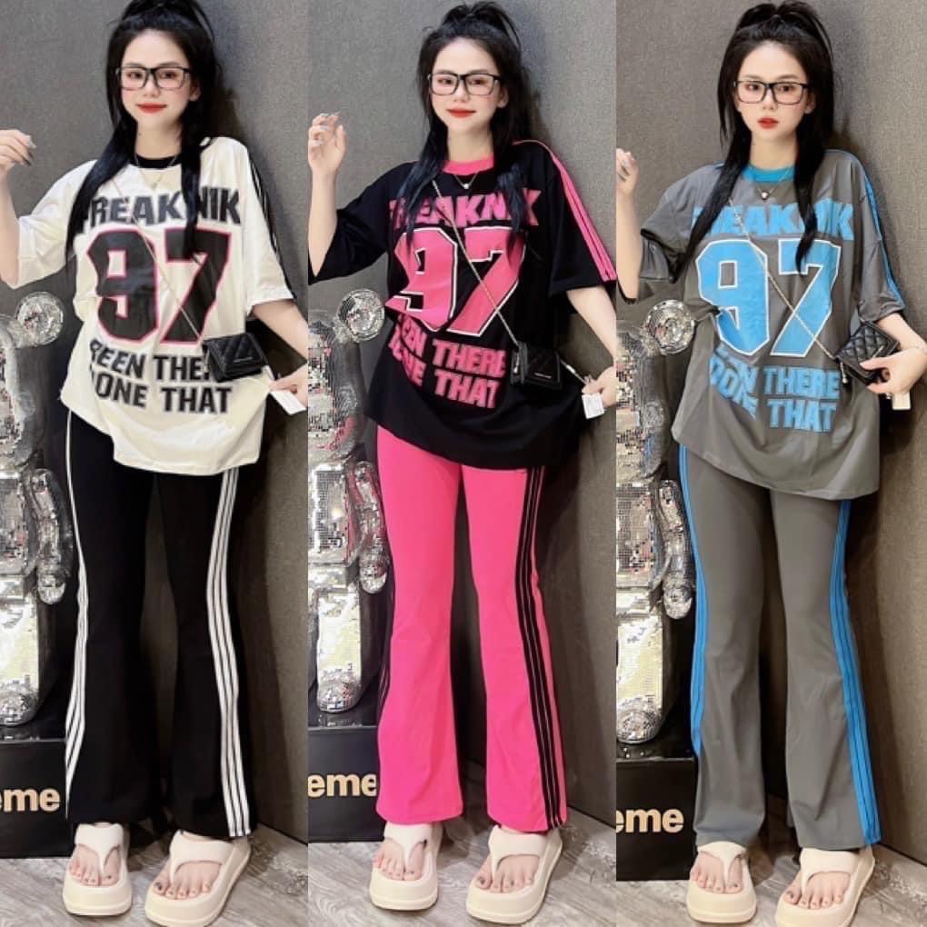 ชุดเซ็ท เสื้อ+กางเกงขาม้า 97