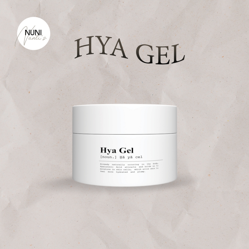 Hya gel เน้นเรื่องความชุ่มชื้น
