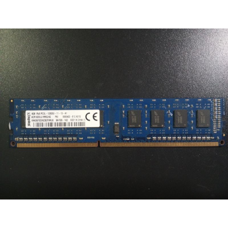 DDR3L 4G BUS 1600 Kingston รุ่น ACR16D3LU1MNG/4G มี 8 ชิป