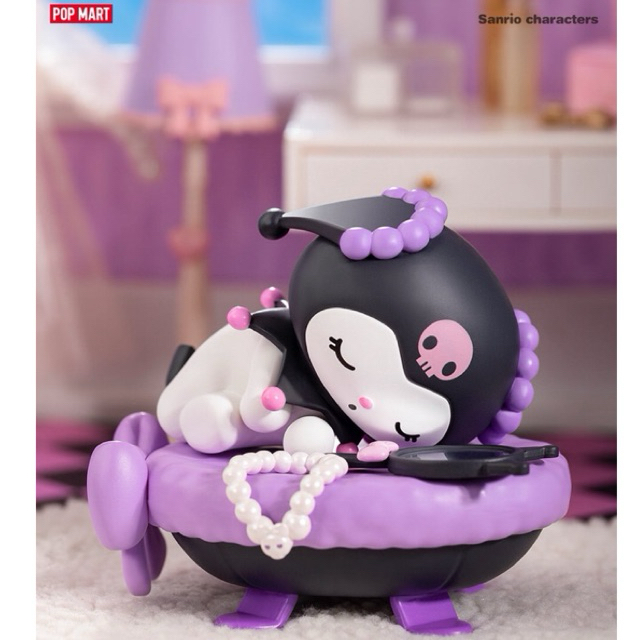 [ของแท้💯] กล่องสุ่มระบุตัว Kuromi (แกะกล่อง) - Sanrio Fall Asleep (POPMART)