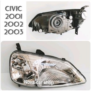 DEPO​ ไฟหน้า​ HONDA​ CIVIC​ ES​ ซีวิค​ ปี​ 2001​ 2002​ 2003​…