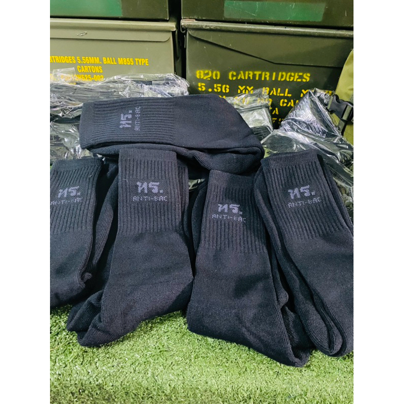ถุงเท้า ทร แท้ใส่กับคอมแบท หนายาวพิเศษขายคู่ละ45 บาท