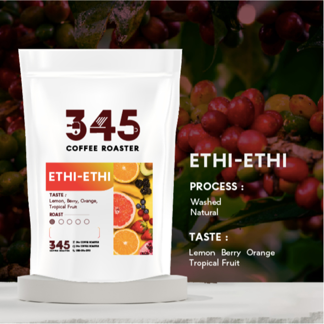 เมล็ดกาแฟคั่ว ETHI-ETHI