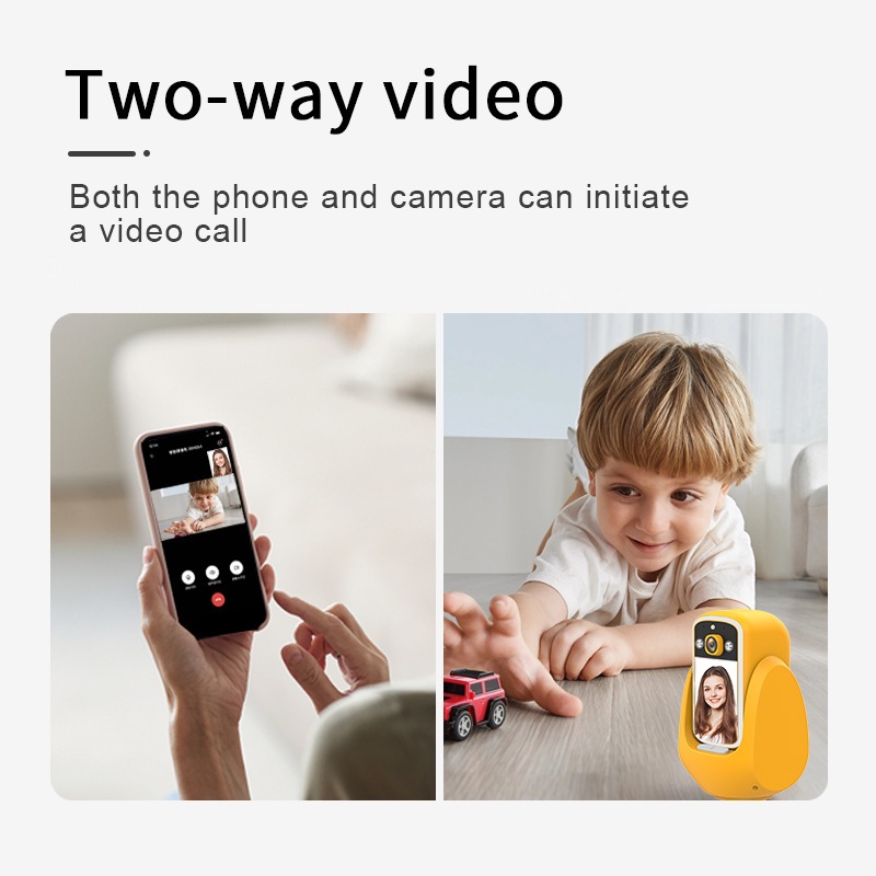 [ ร้านไทย ได้ของเร็ว ] กล้องวงจรปิดในบ้าน โทรออกได้ มีจอแสดงภาพและเสียง Video Calling Smart Camera C20