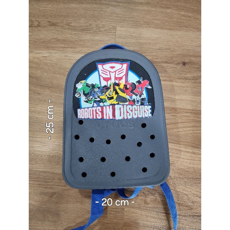 กระเป๋าเด็ก ยี่ห้อ crocs สะพายหลัง [มือสอง] กระเป๋าเด็กอนุบาล