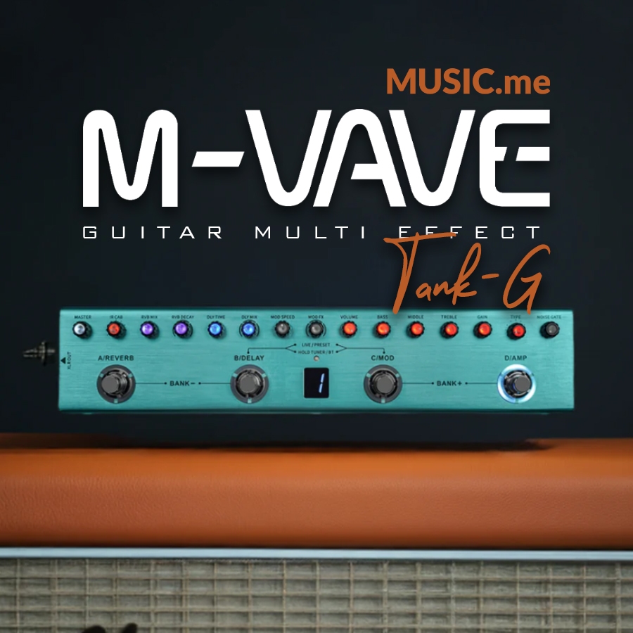 เอฟเฟคกีตาร์ M-VAVE Tank-G Guitar Multi Effect