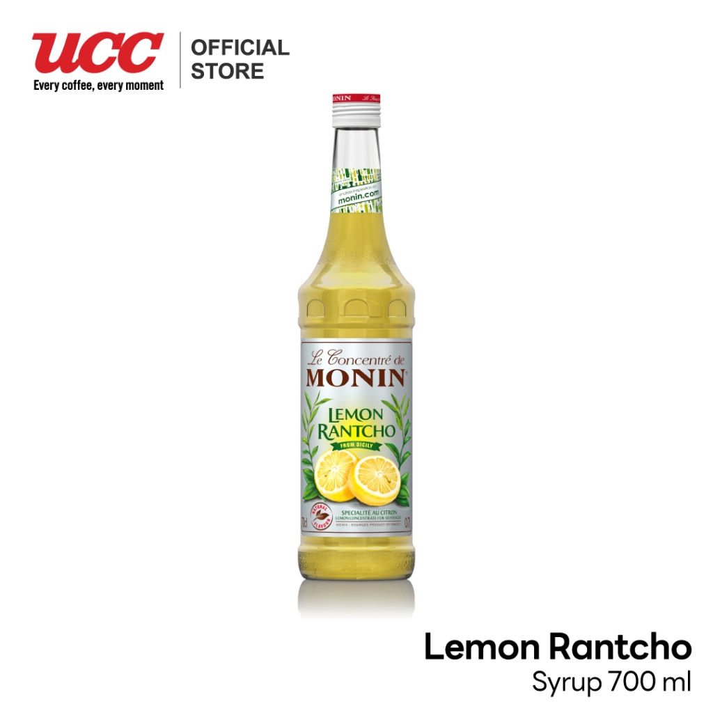 MONIN Lemon Rantcho Syrup น้ำเชื่อมกลิ่นเลม่อน แรนท์โช 700ml.