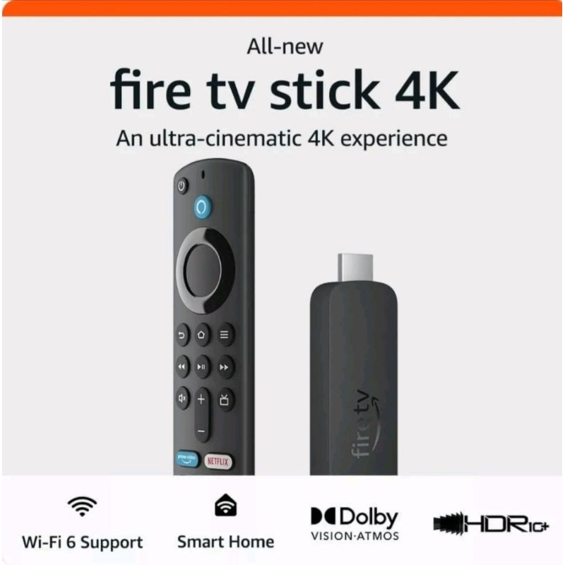Amazon Fire TV Stick 4K (Gen5) Streaming Media Player