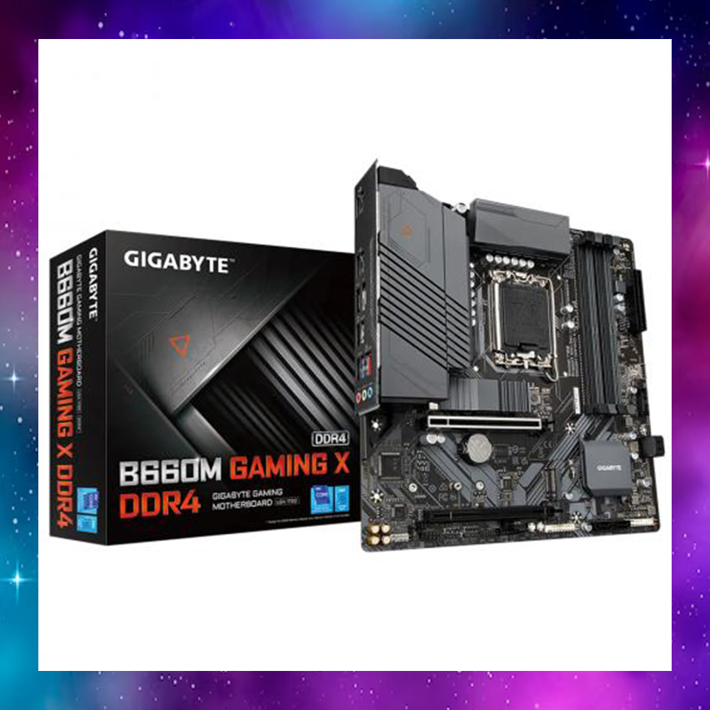 MAINBOARD (เมนบอร์ด) GIGABYTE B660M GAMING X DDR4 (REV. 1.1) LGA 1700 GEN12-13-14 ใช้งานปกติ ประกัน1