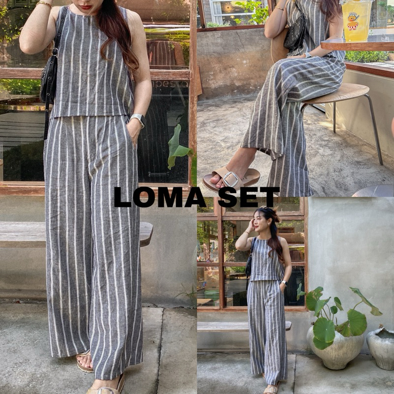 LOMA SET ผ้าฝ้ายลินิน