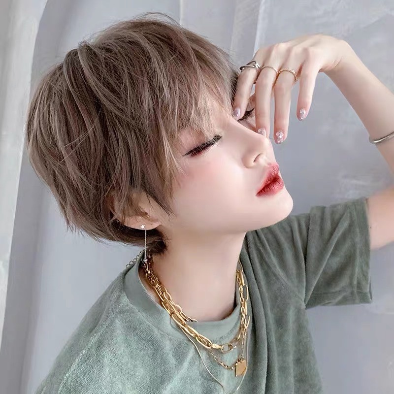 วิกผม CALAWIGS วิกผมสั้น รหัสสินค้า-D808 ผมสั้น สินค้าส่งในไทย พร้อมส่ง ราคา ถูกที่สุด ดีลบีเคเค แกลเลอรีภาพที่ 3
