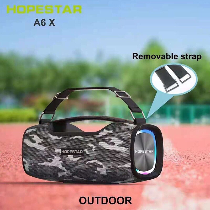 Hopestar A6X ลำโพงบลูทูธ ของแท้ 100%! เป็นที่นิยม/เสียงร็อค/เสียงเบส ได้3โหมด