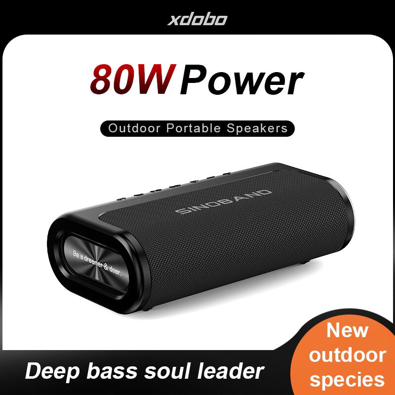 SY xdobo Book 80W ลำโพงบลูทูธ 2.2 ช่อง เบสแน่น เล่นเพลง USB ได้ ลำโพงซับวูฟเฟอร์ ลำโพงกลางแจ้ง