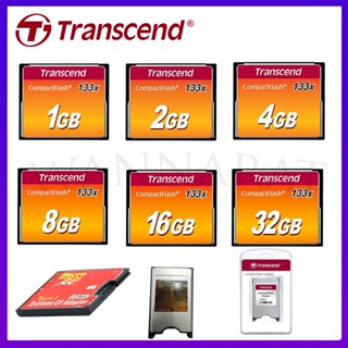 CF CARD ของแท้ COMPACT FLASH TRANSCEND 1GB/2GB/4GB/8GB/16GB/…