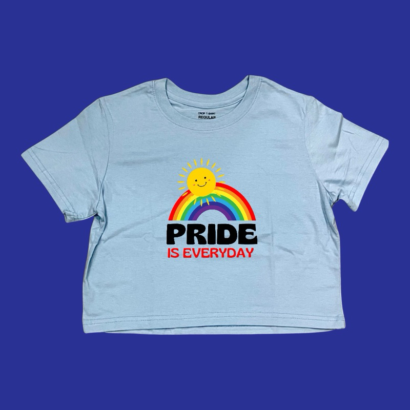 เสื้อ crop top pride month “rainbow pride”🌈