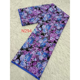 ผ้าบาติก ผ้าคอตตอน100% ผ้านิ่มไม่ลื่นสีไม่ตกซับน้ำได้(N323)ผ…