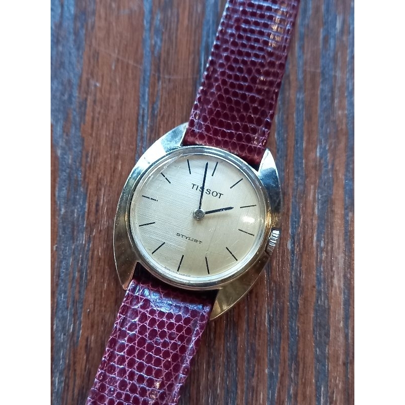 นาฬิกามือสอง Tissot vintage lady ระบบไขลาน