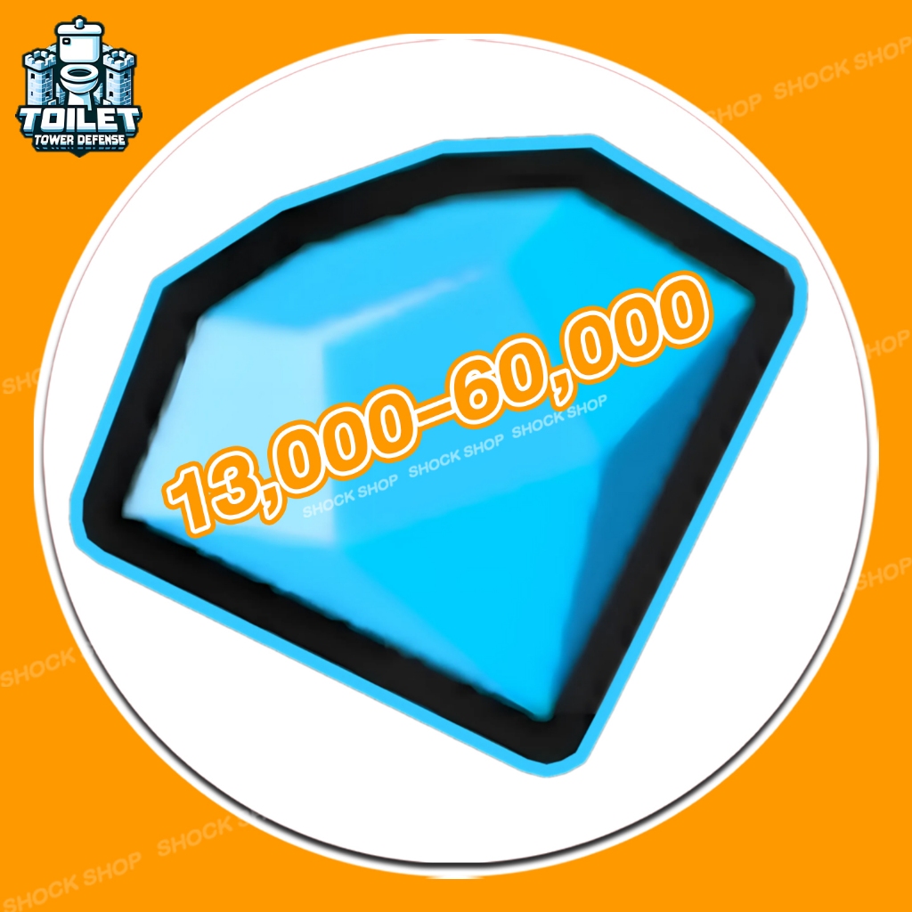 ไอเทม>เพชร 13,000-60,000< เกมส์ Toilet tower defense