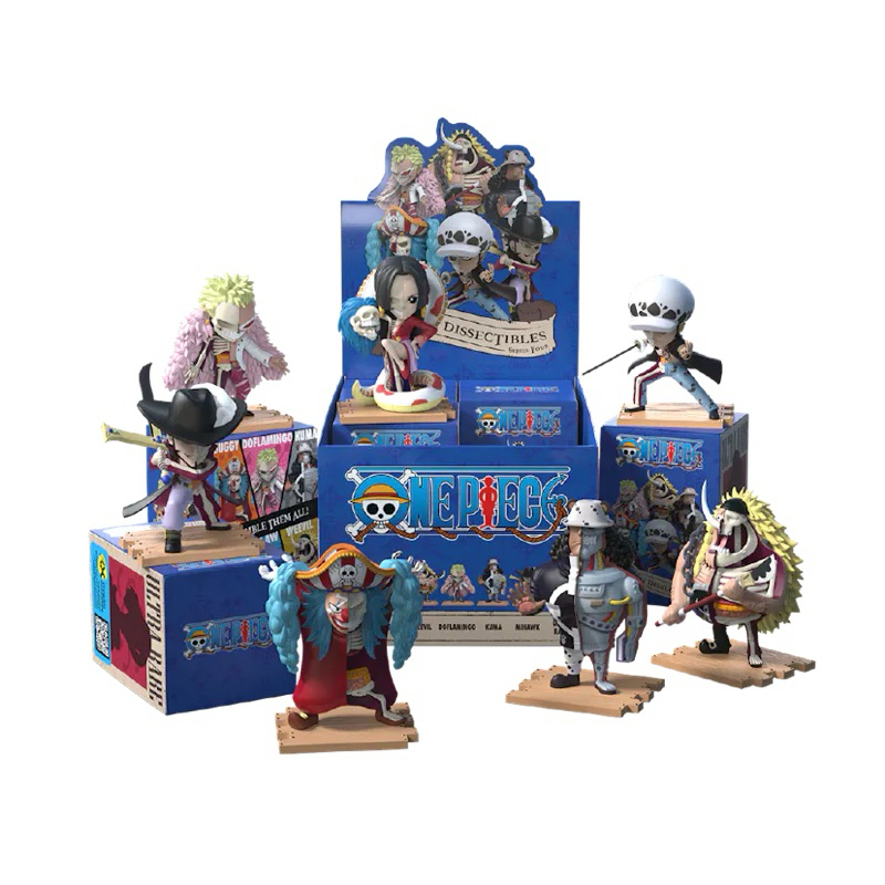(พร้อมส่งแบบเลือกตัว )กล่องสุ่มวันพีช ONE PIECE MIGHTY JAXX : HIDDEN DISSECTIBLES SERIES FOUR ลิขสิท