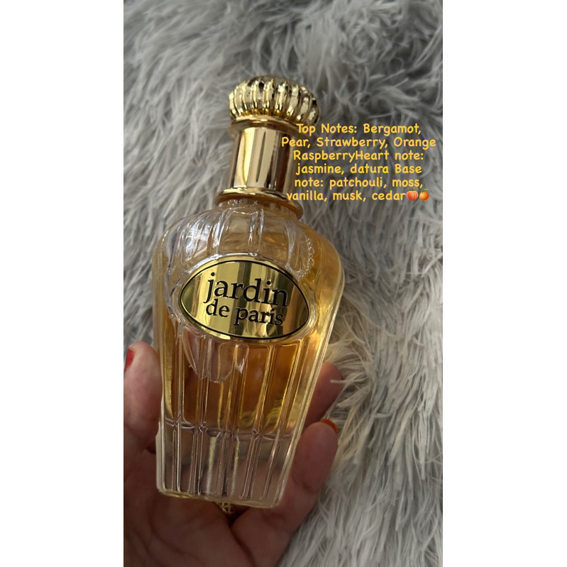 Jardin De Paris  Eau de Parfum by French Arabian perfumeแบบแบ่ง10มล