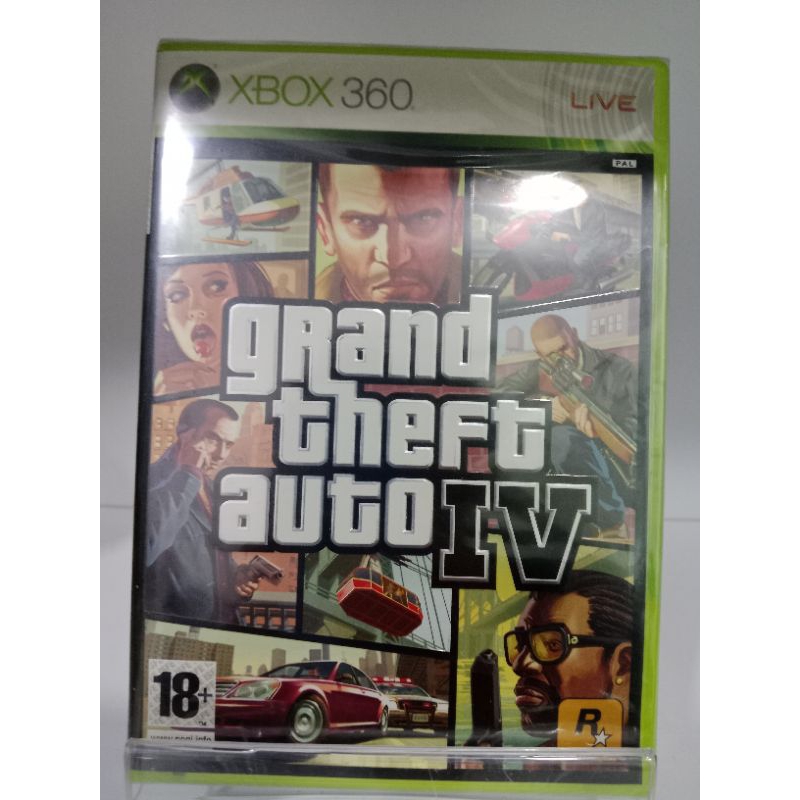 แผ่นเกมส์ Xbox 360 (มือ 1) - GTA : IV (Xbox 360) (อังกฤษ) Brand new