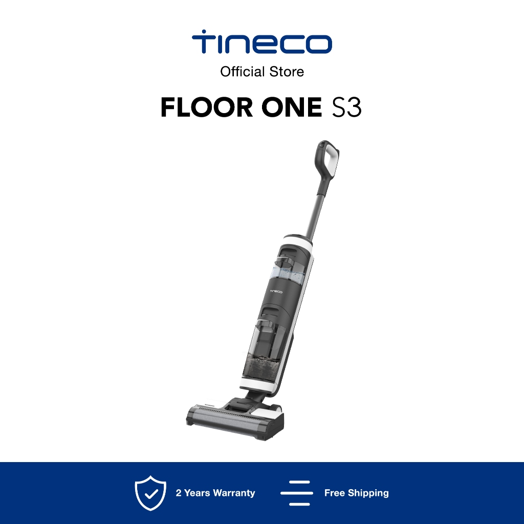 Tineco FLOOR ONE S3 เครื่องดูดฝุ่นและซักผ้าไร้สาย 5 in 1