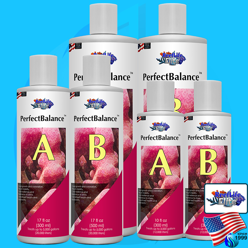 ReefLifeElite PerfectBalance AB แร่ธาตุรวม สำหรับตู้ทะเล Perfect Balance All in One Elements 2 Parts petlife