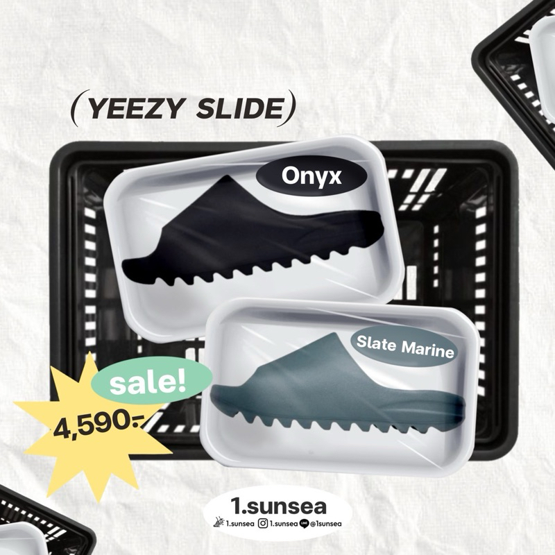 ของแท้ 100% ADIDAS YEEZY SLIDE ร้านผ่อนspaylaterไม่ได้