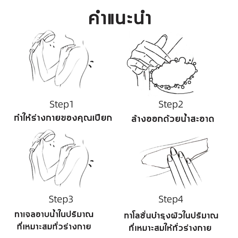 ✨จัดส่งจากกรุงเทพฯ✨Dr. Jungleโลชั่นบำรุงตัว โลชั่นผิวขาวครีมผิวขาว 300ml โลชั่นไวท์เทนนิ่งที่ทำให้ผิวขาวกระจ่างใสครีมไวท - รูปที่ 5