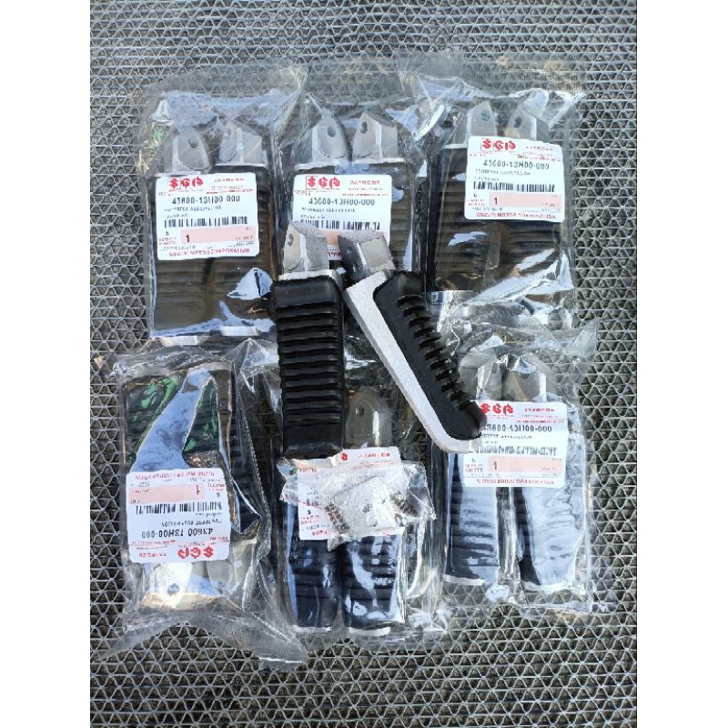ยางพักเท้าหลัง ฮายาเต้ แปลงพร้อมใส่ wave125 wave110i อุปกรณ์พร้อมใส่