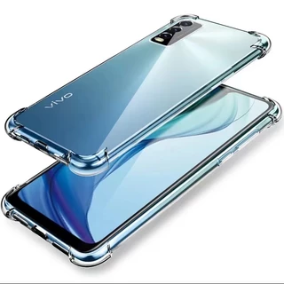 เคสใส TPU กันกระแทก สำหรับ Vivo Y20 Y20S Y20I Y12A Y12S Y11 Y12 Y15 Y17 Y51 Y31 2020 กันกระแทก4มุม