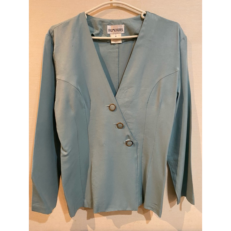 เสื้อเบลเซอร์ สีฟ้า อก 38” (199บาท)