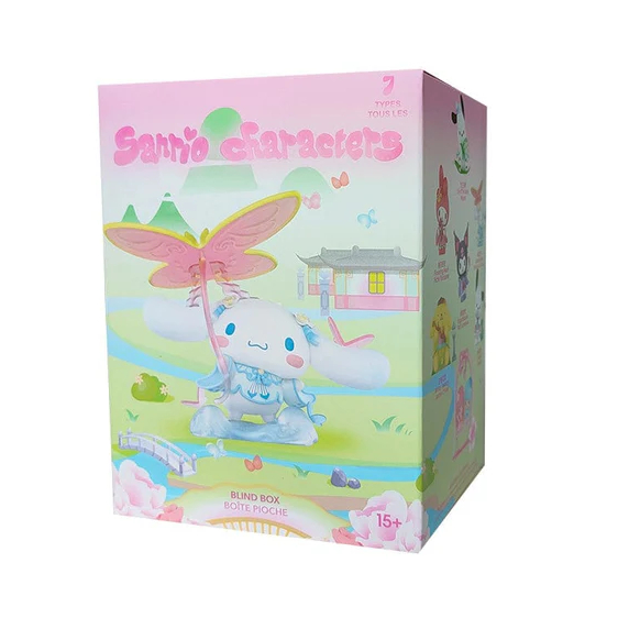 [แบบจุ่ม มี vdo ด้วย] Miniso Sanrio Characters Rhyme Flower series blind box