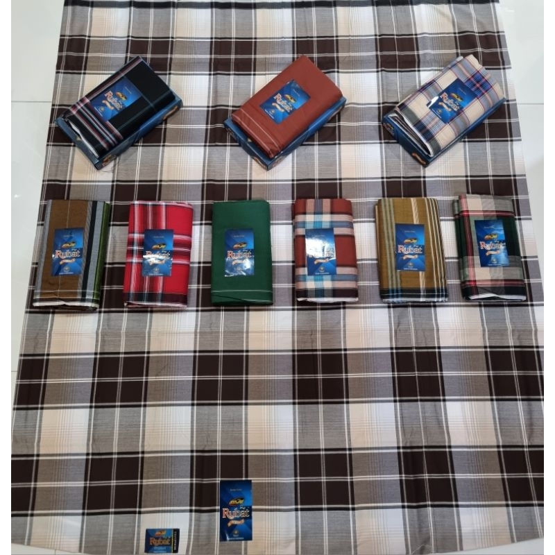 sarung ผ้าถุงผู้ชาย  ผ้าโสร่งอินโดนีเซีย ATLAS Rubat,ATLAS MULTI COLOR