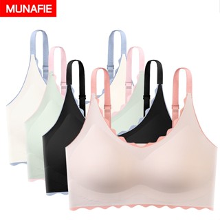 MUNAFIE เสื้อชั้นใน เสื้อชั้นในถนอมทรง เสริมฟองน้ำในตัว No.T…